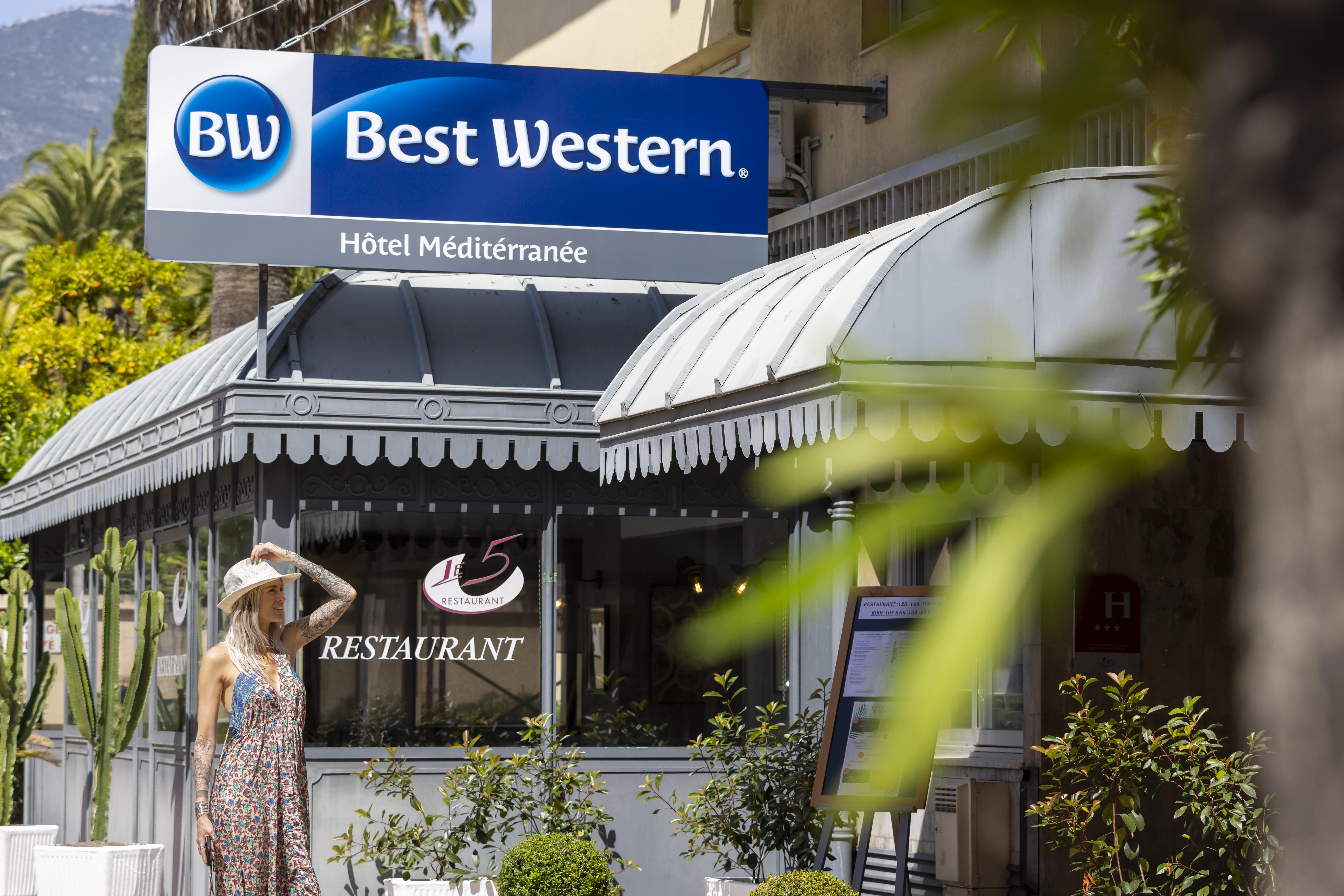 Best Western Hotel Mediterranee Μεντόν Εξωτερικό φωτογραφία